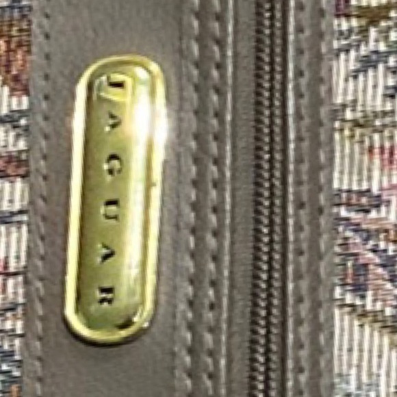 Jaguar Bags Vintage Jaguar Tapestry Folding Garment Bag Poshmark